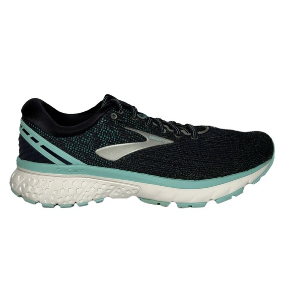 Brooks Shoes - Brooks GHOST 11 Running Shoes Women's Size 7M Blue Teal‎ Navy Mesh Cushion Road